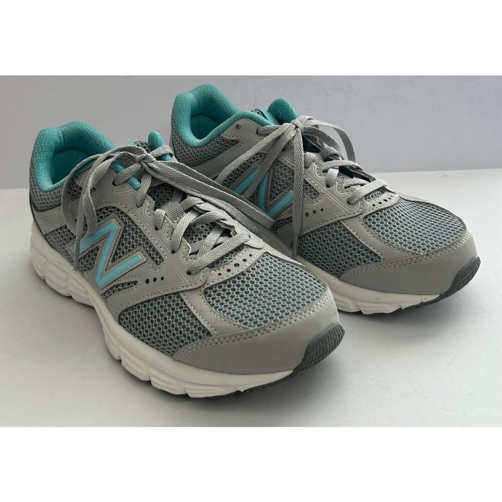 New Balance Women's Grey & Aqua Running Shoes Sz 7.5 US 460 V2 Techride W460LO2